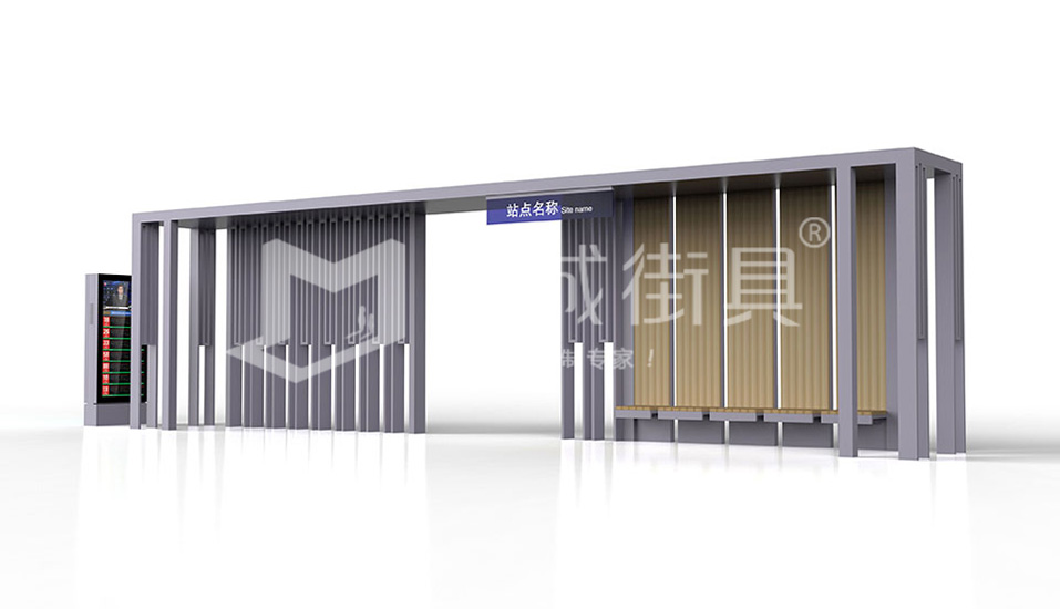 城市公交候車亭 城市公交候車亭