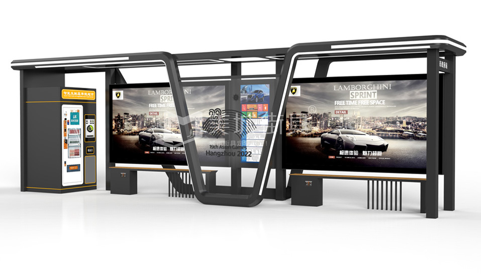 智能公交候車亭 智能公交候車亭